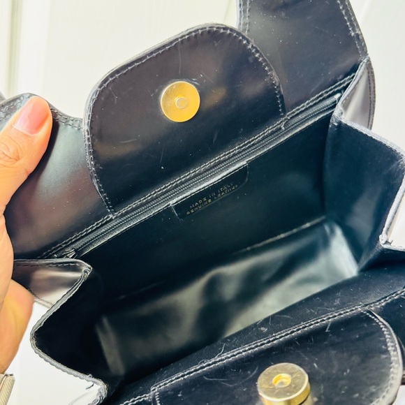 Vintage Italian Leather Handbag – Maxon Collection - Picture 10 of 11